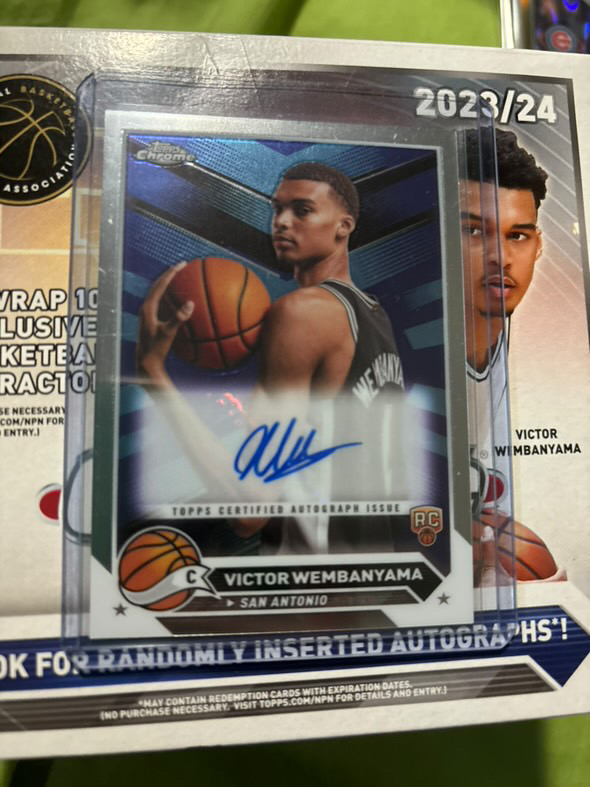 @snkraddict's Wemby RC Auto pull
